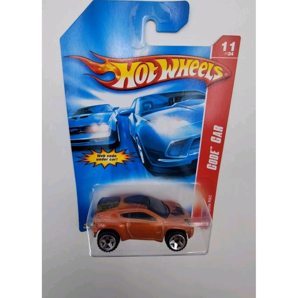 2006 Hot Wheels TOYOTA RSC Code Car 11/24 95/180 collectable SEE B1.2ON0000‎